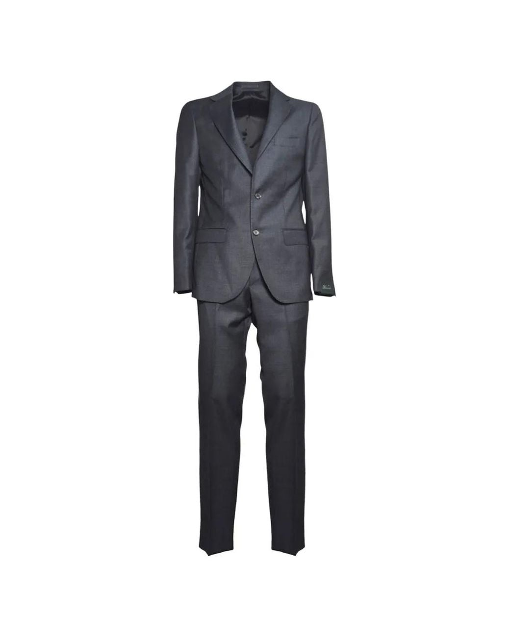 Brando Gray Single-Breasted Suit for men