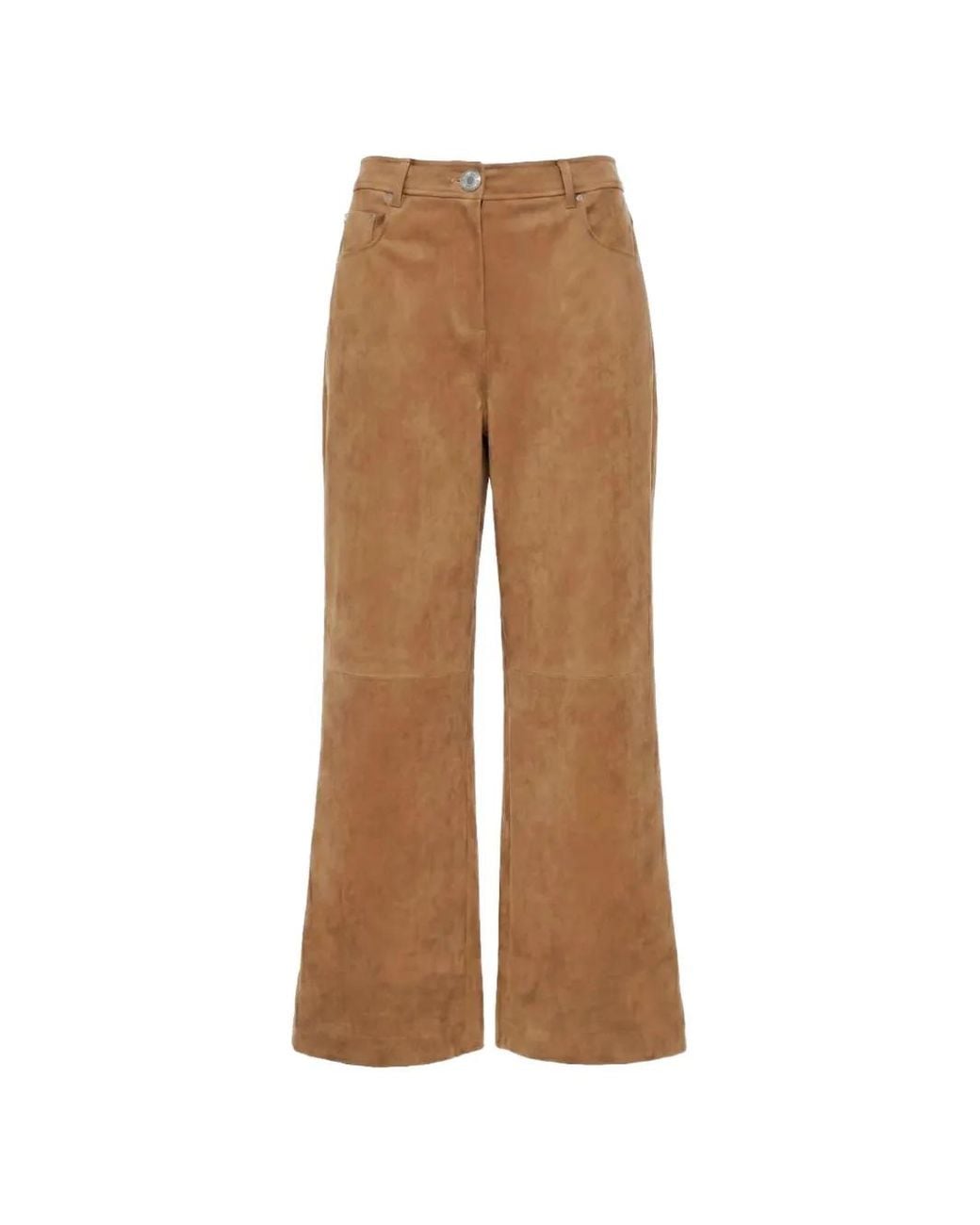 Toccin Natural Blaire Weekend Wide-Leg Trousers