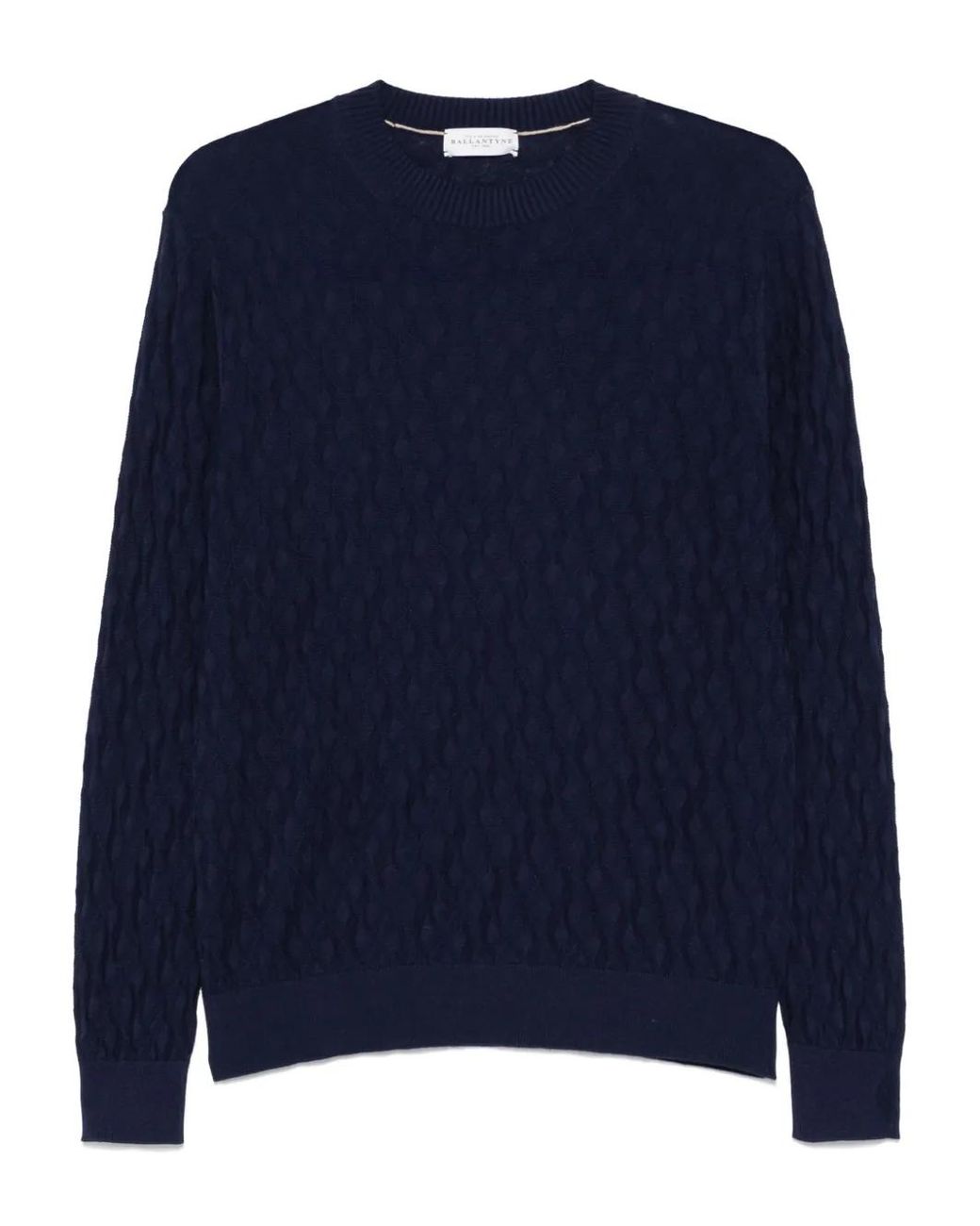 Ballantyne Pullover Mit Jacquardmuster in Blue für Herren