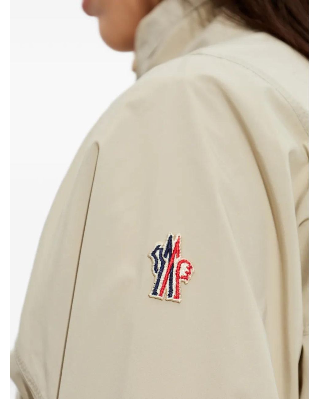 Moncler White Veste Day-Namic