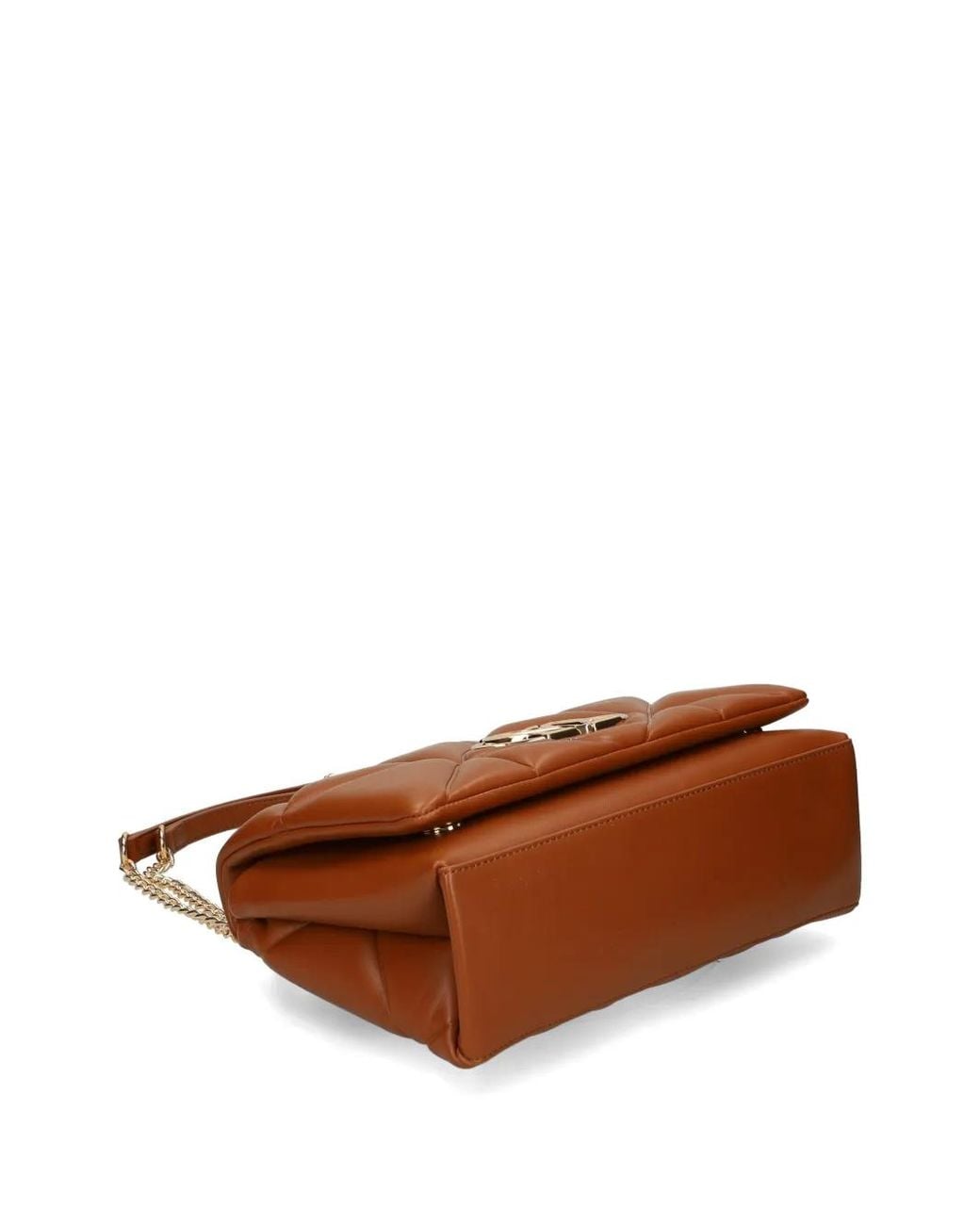 Love Moschino White Quilted Chain-Strap Shoulder Bag