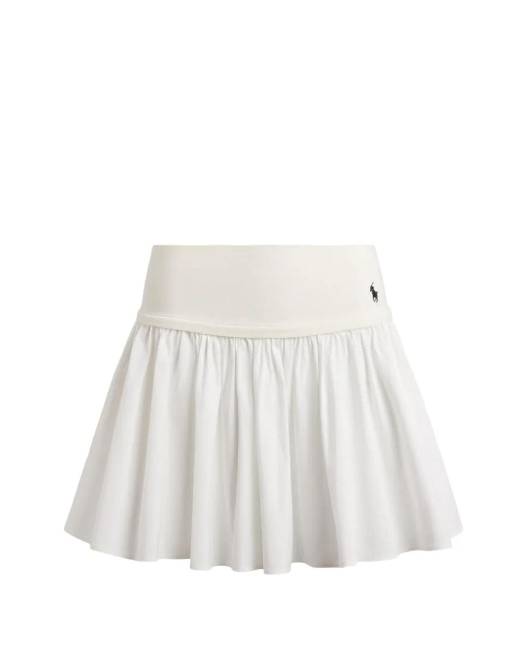 Polo Ralph Lauren White Woven A Line Skirt