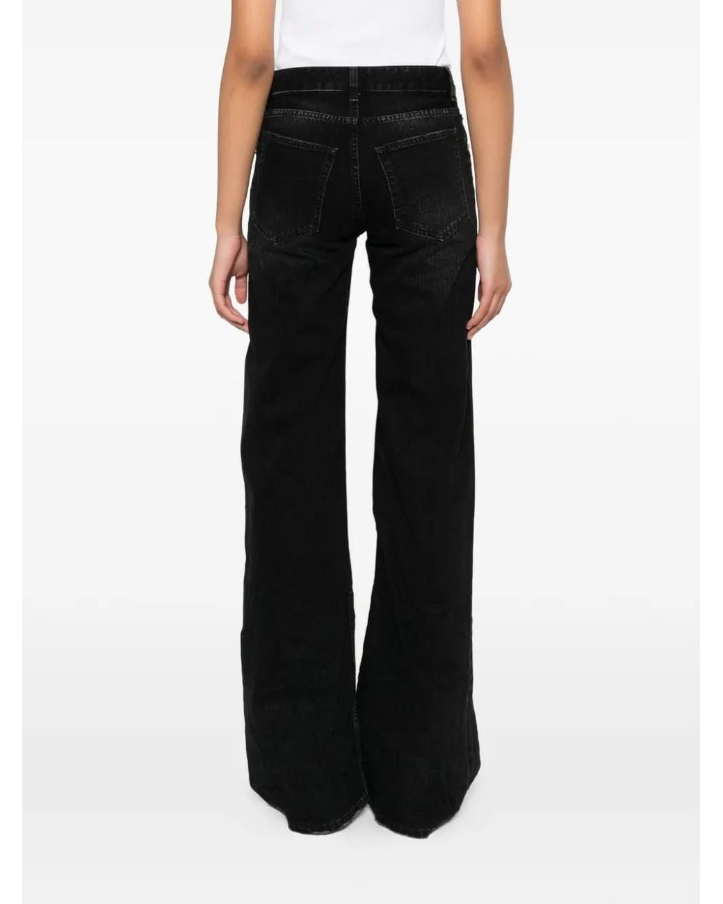 Balenciaga Black Faded Jeans