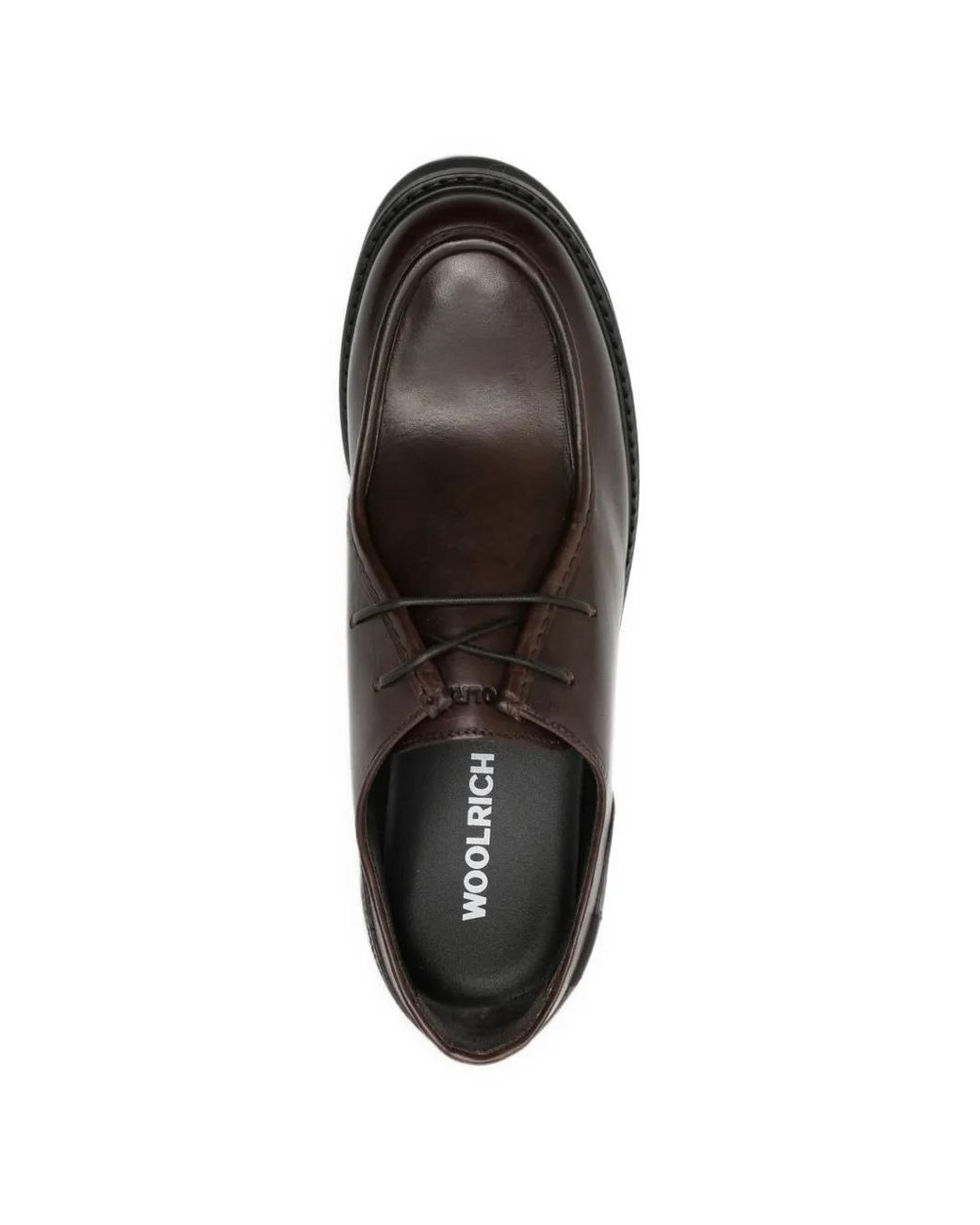 Woolrich Black Classic Lace Ups Shoes for men