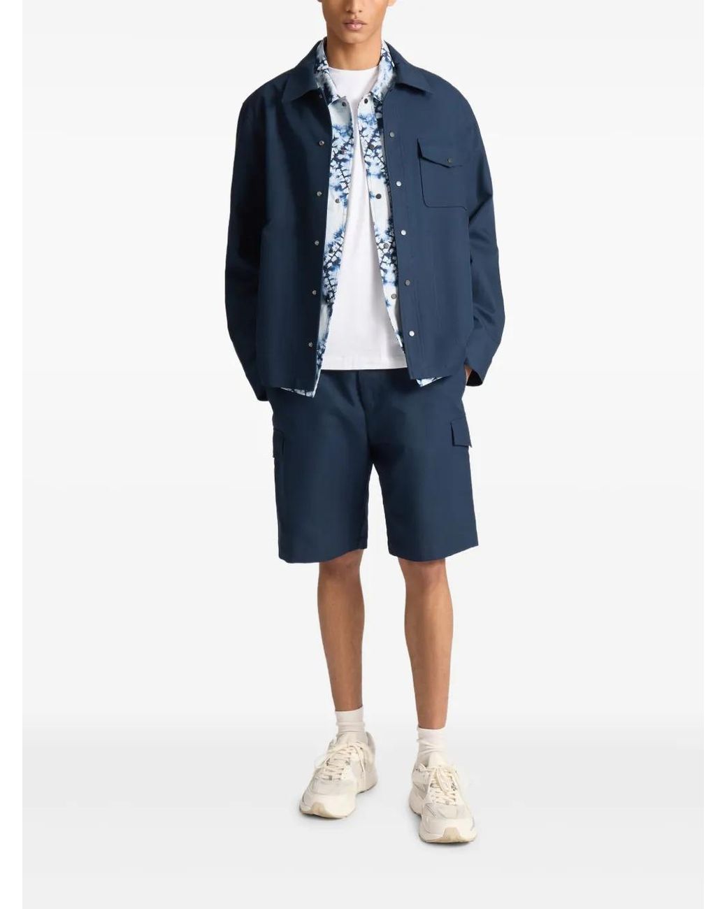 Fusalp Blue Jaymeo Shirt Jacket for men