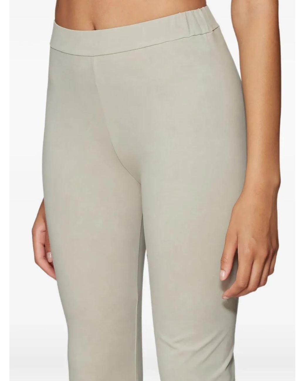 Roni Ilan Natural Elasticated-Waist Stretch-Weave Trousers