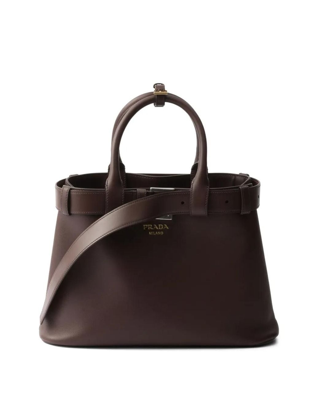 Borsa A Secchiello Piccola di Prada in Black
