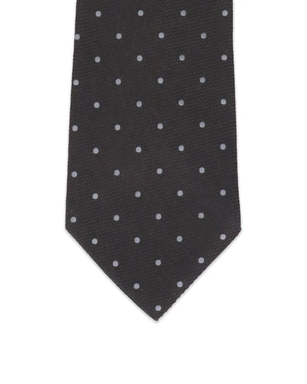 Tom Ford Gray Polka-Dot Tie for men
