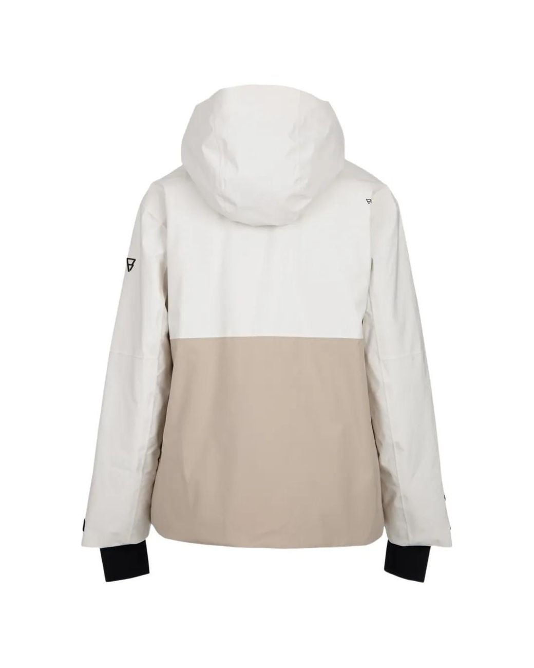 Brunotti Joy Colour-Block Hooded Jacket in Natural | Lyst