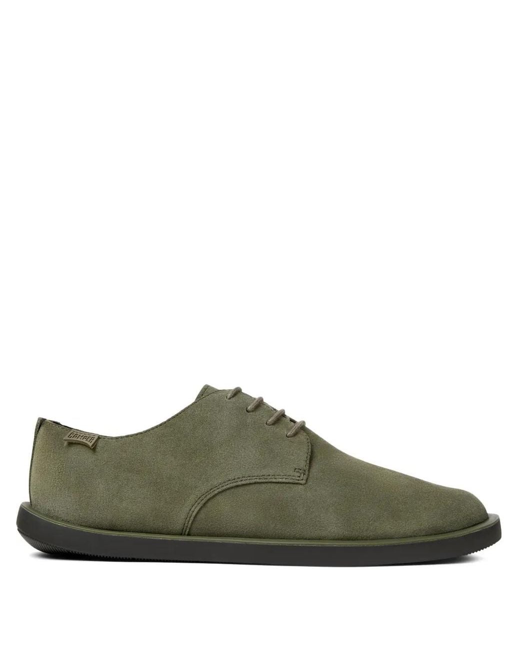 Camper Green Wagon Lace-Up Derby Shoes for men