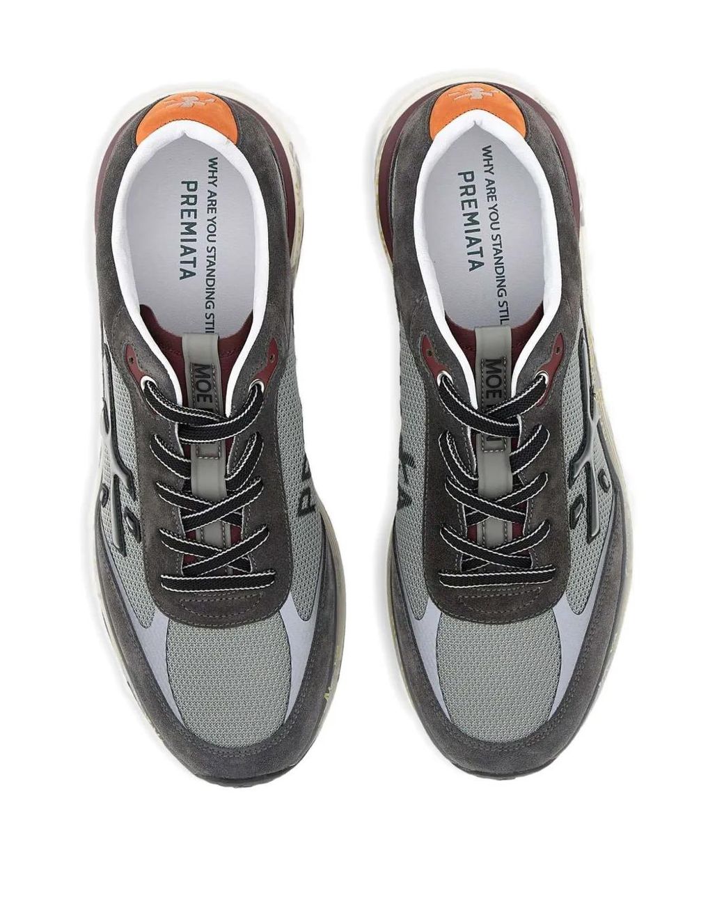 Premiata Gray Sneakers for men