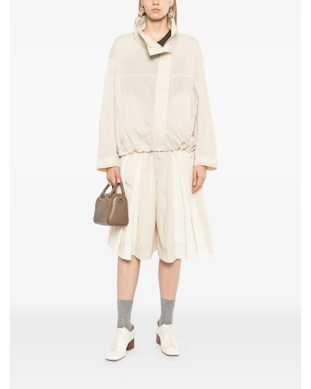 COTEMP Natural Drawstring-Waist Jacket