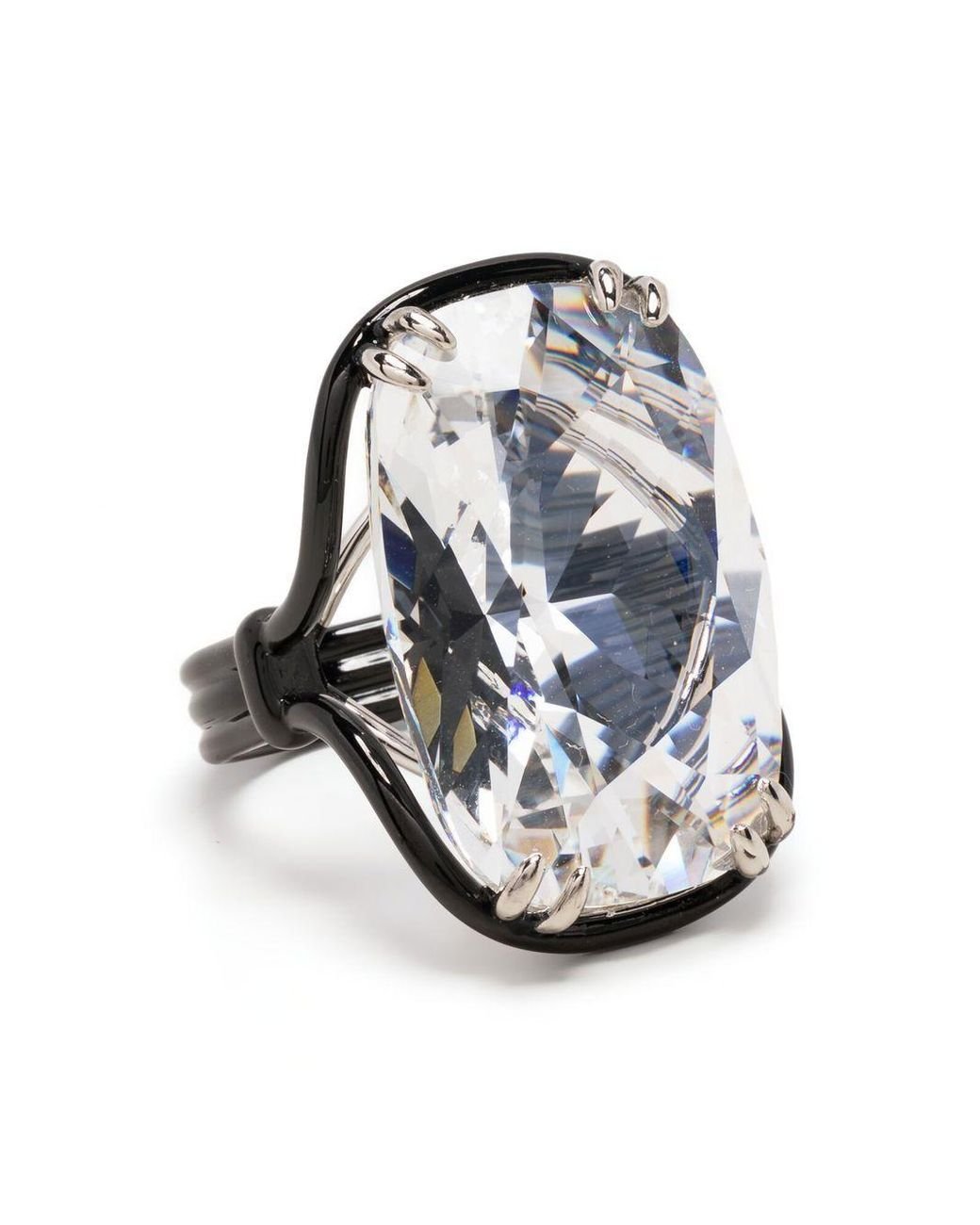 Swarovski Harmonia Crystalembellished Ring in Black Lyst