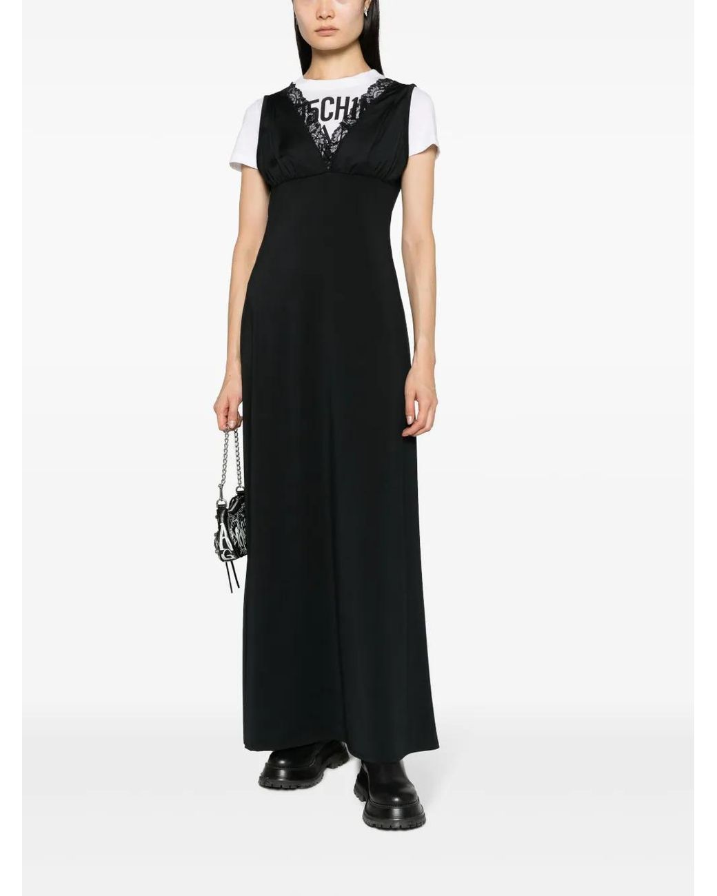 Moschino Black Dress Clothing