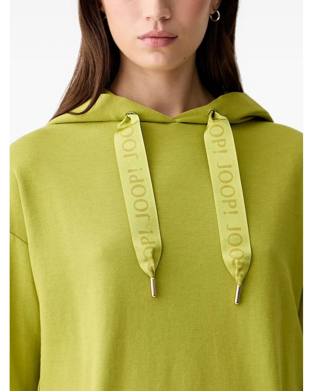 Joop! Green Hoodie À Logo Brodé