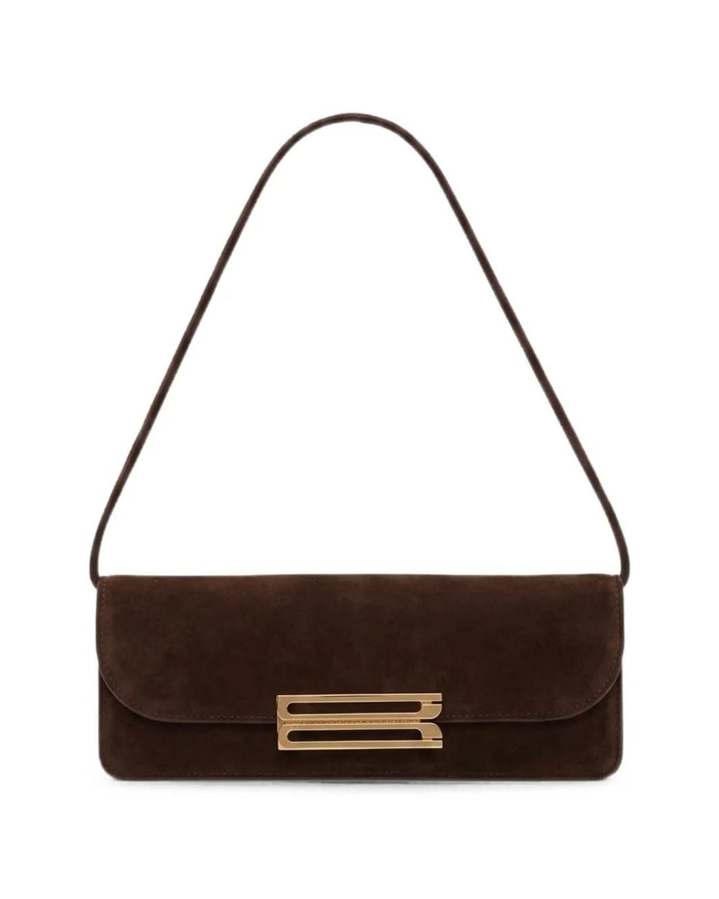 Victoria Beckham Metallic Dorian East-West Shoulder Bag