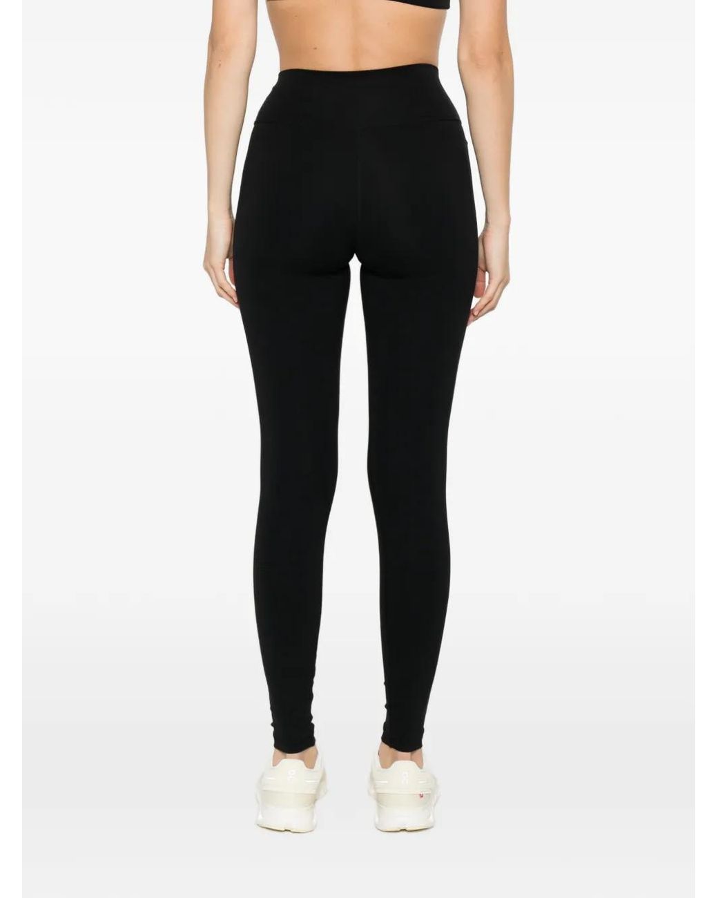 Sporty & Rich Srhwc High-Waist Logo Leggings in Black | Lyst UK