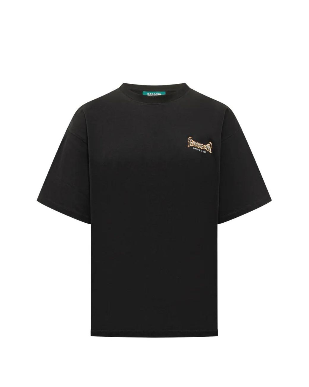 Barrow Black Skull Graphic T-Shirt for men