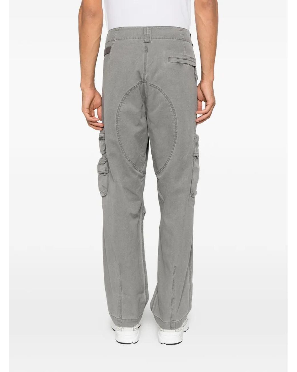 Oakley Gray Pantalon À Poches Cargo for men