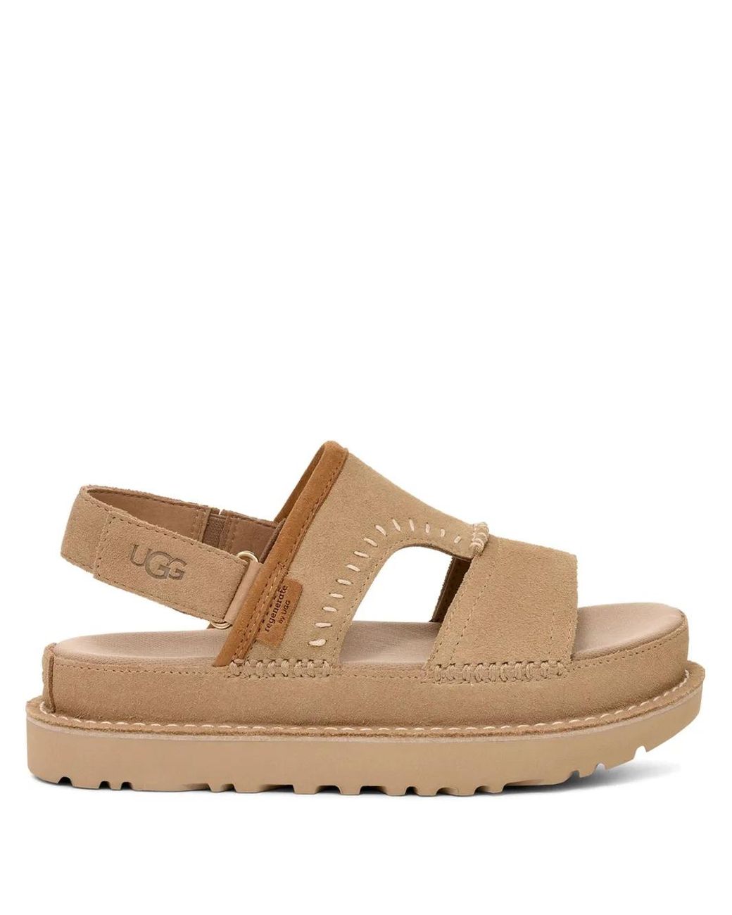 Ugg Brown Goldenstar Regenerate Sandals