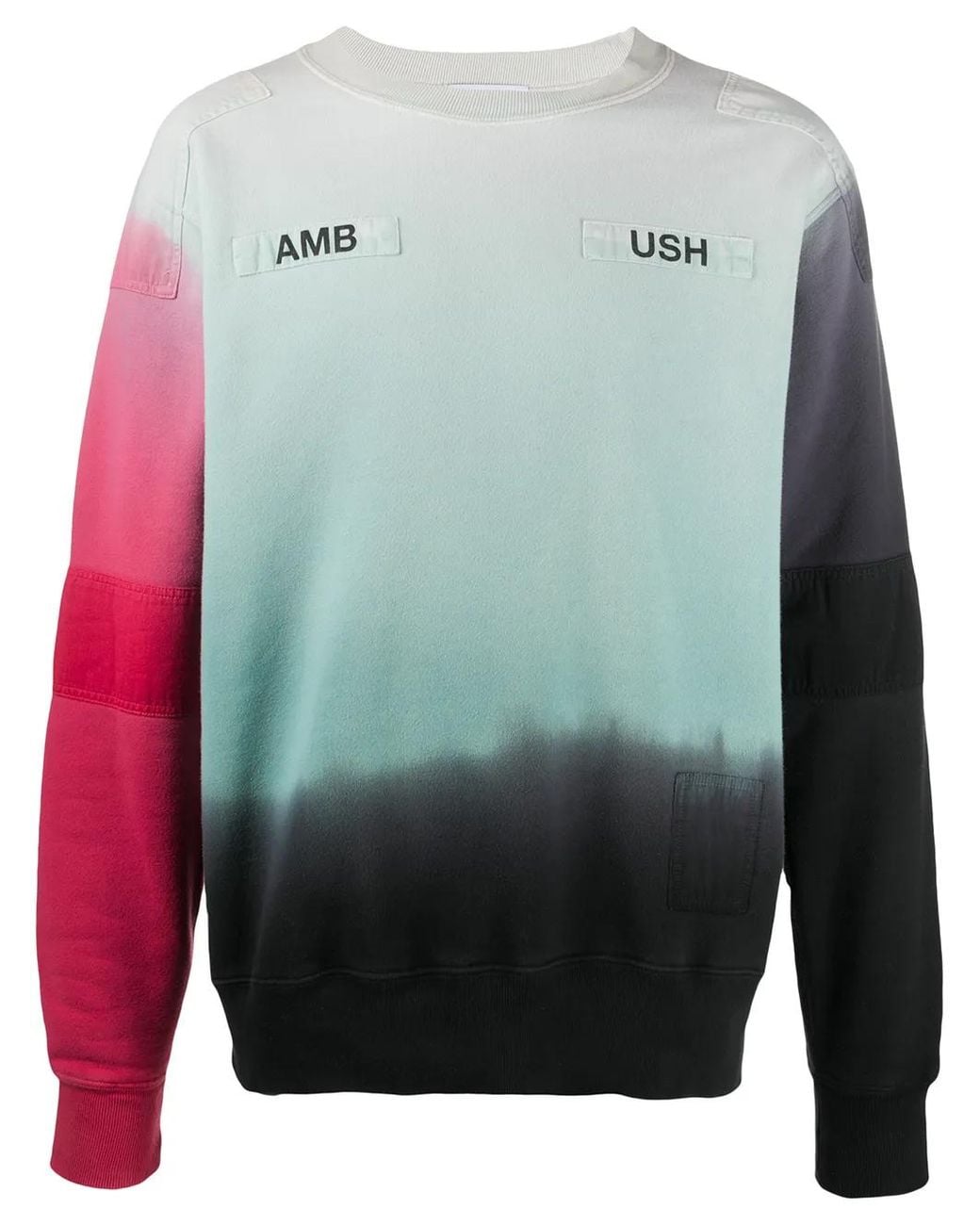 Sweat Imprimé À Design Patchwork Ambush en coloris Gray