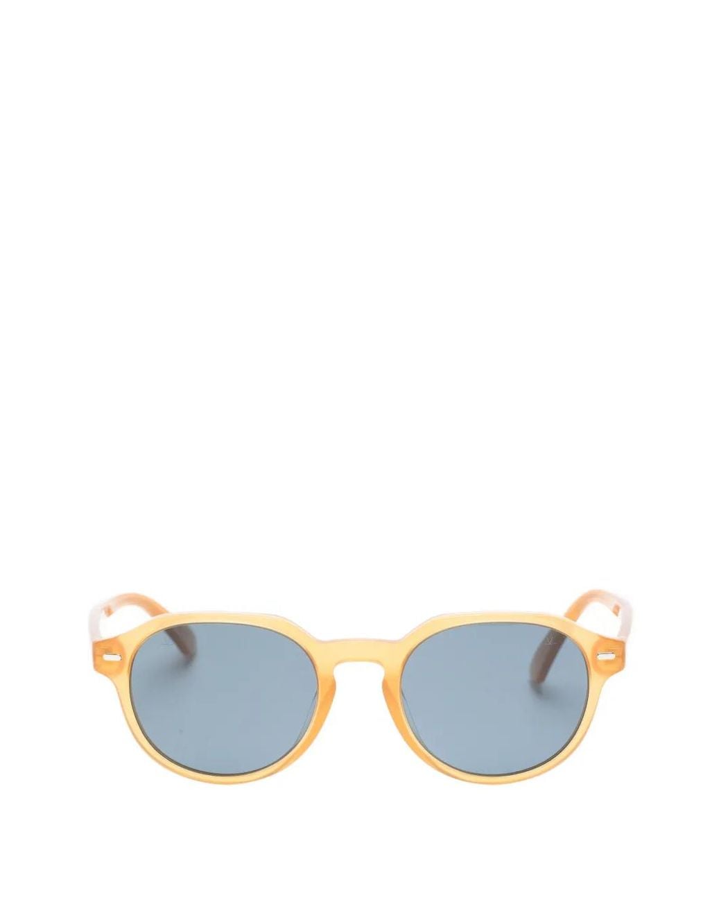 Vuarnet Blue Belvedere Round-Frame Sunglasses