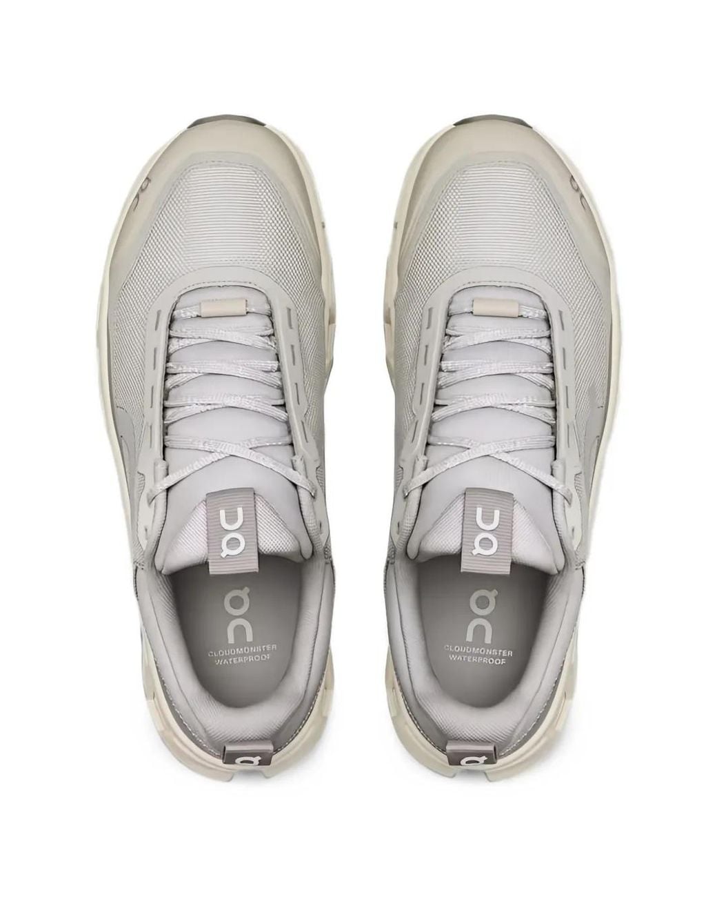On Shoes White Cloudmster 1 Waterproof Sneakers for men