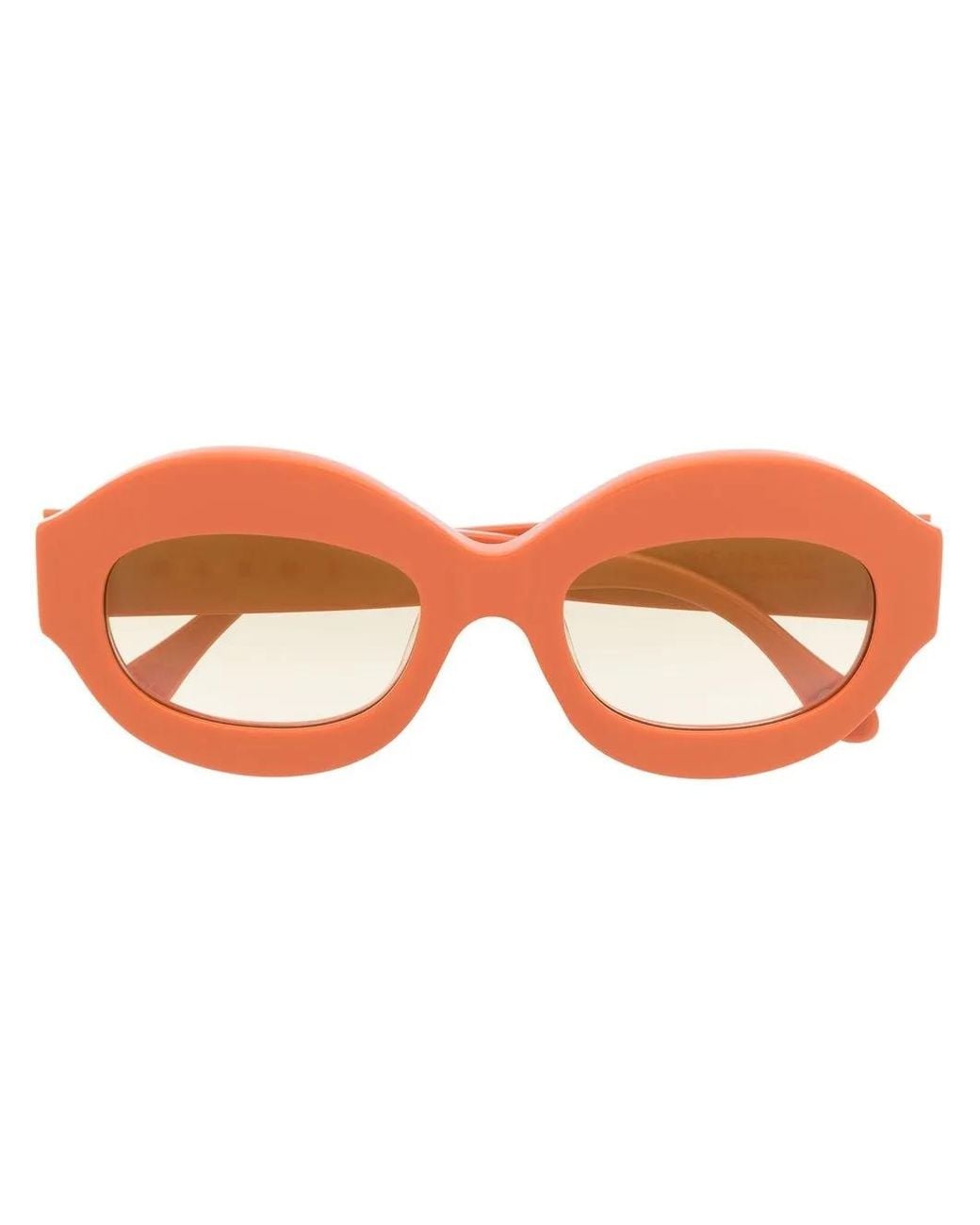 Marni Orange Lunettes De Soleil G1E À Monture Ovale