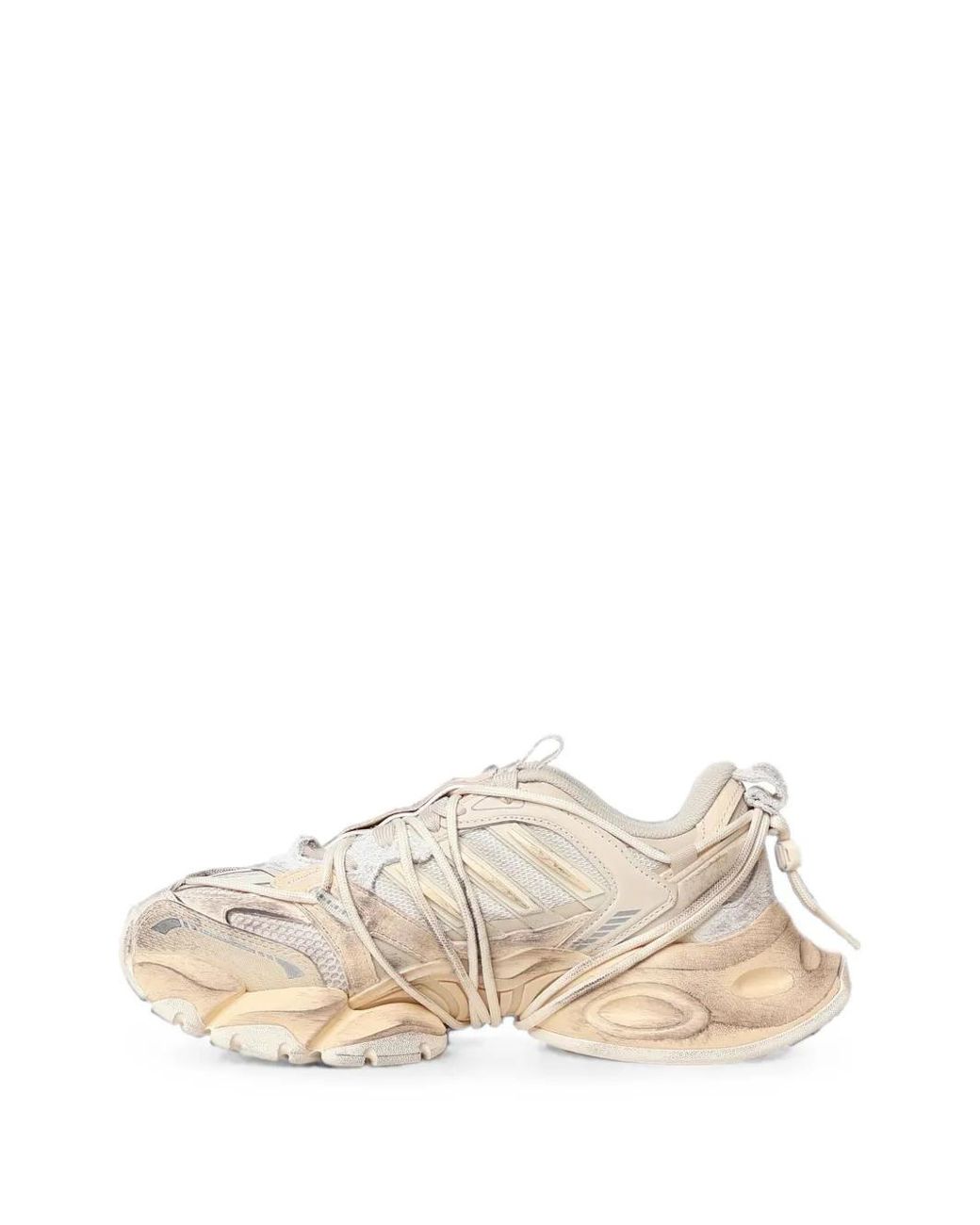 Adidas Natural Baskets À Effet Usé