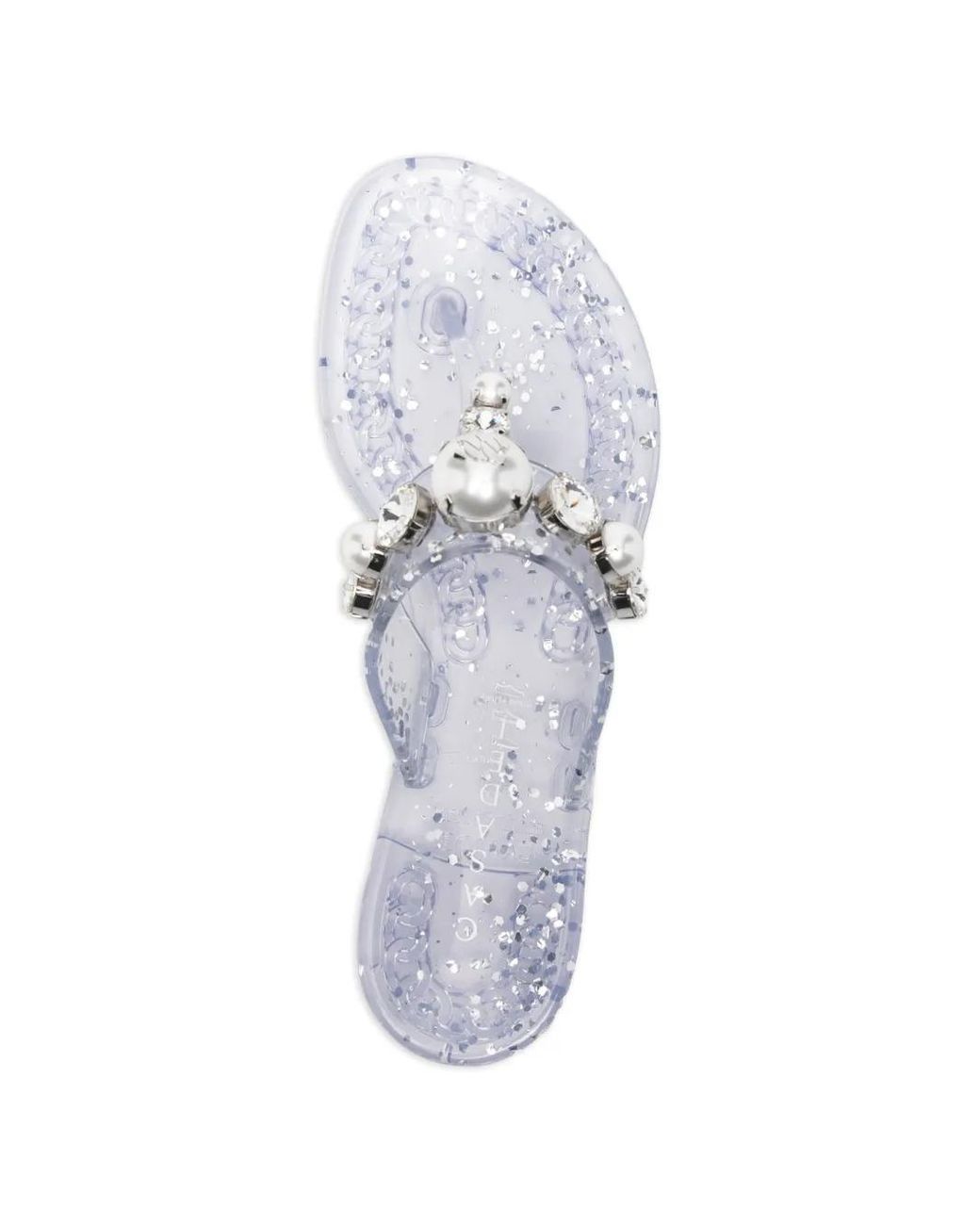 Casadei White Thong Sandals