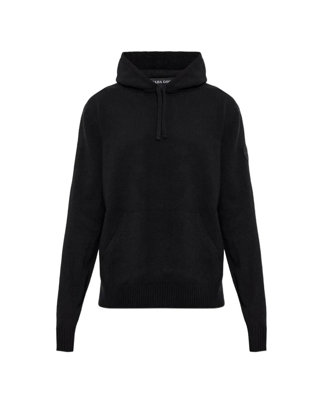 Canada Goose Black Zinnia Hooded Sweater for men