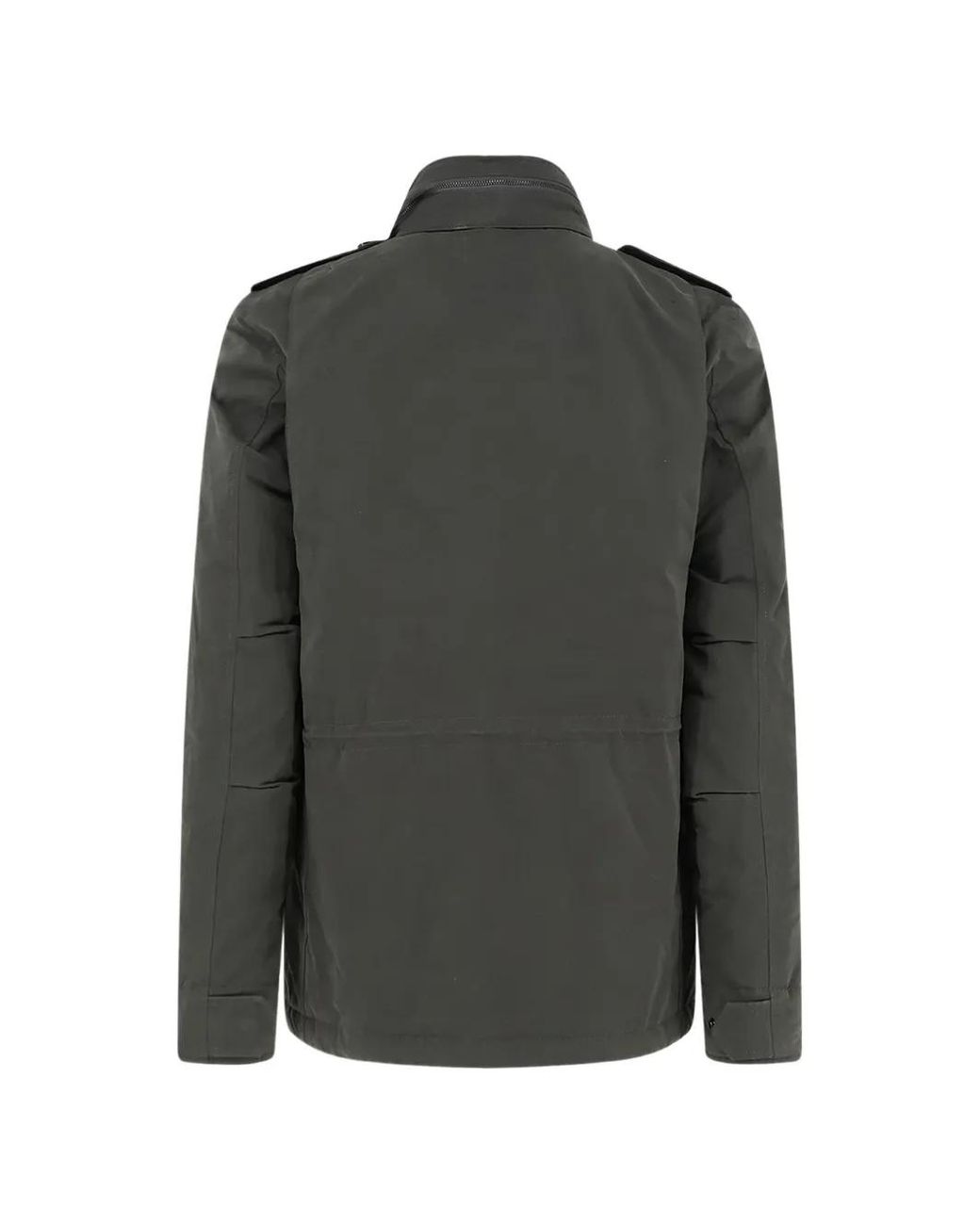 Aspesi Gray Four-Pocket Epaulette Jacket for men