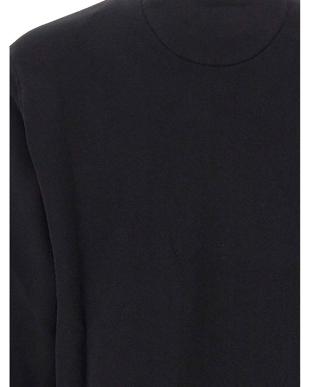Mc2 Saint Barth Blue Fourseason Cotton Sweatshirt With Logo-Embroidery for men