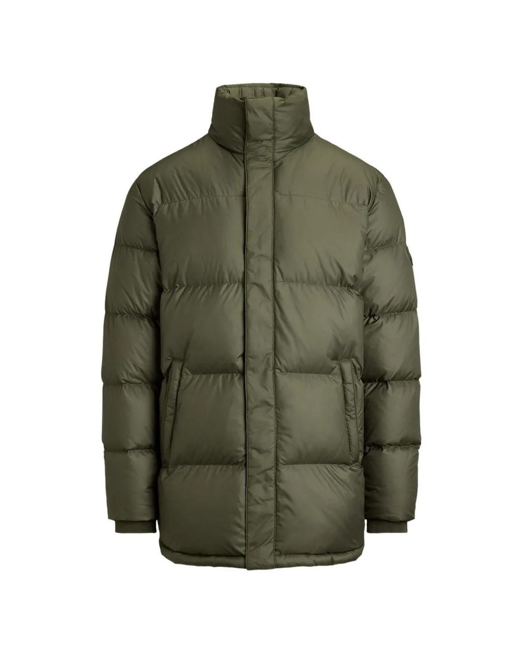 Polo Ralph Lauren Green Quilted Padded Coat for men