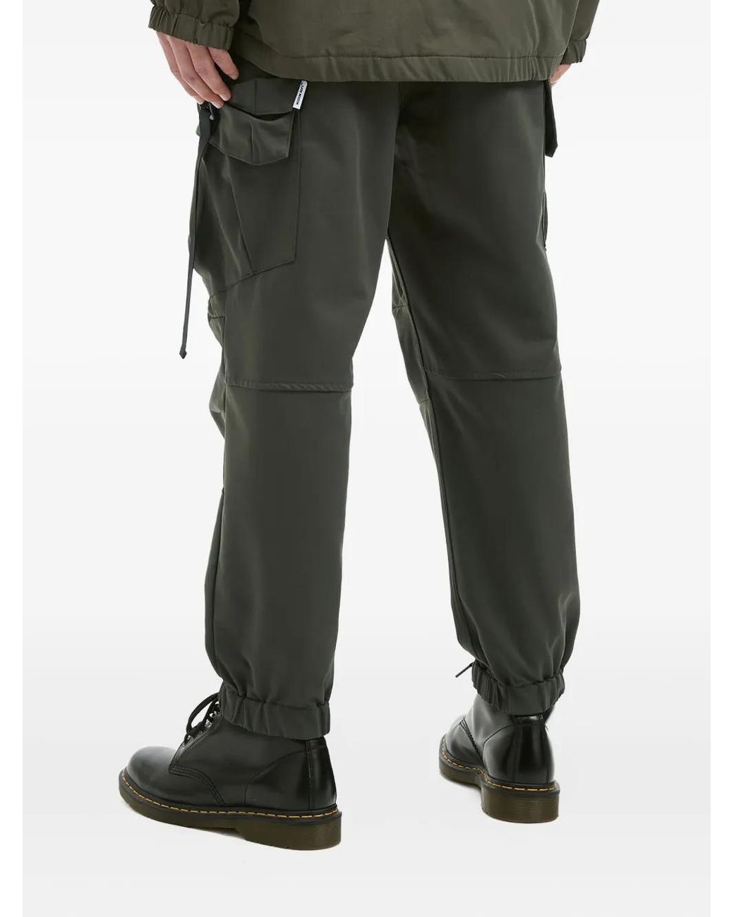 Musium Div. Gray Cargo Trousers for men