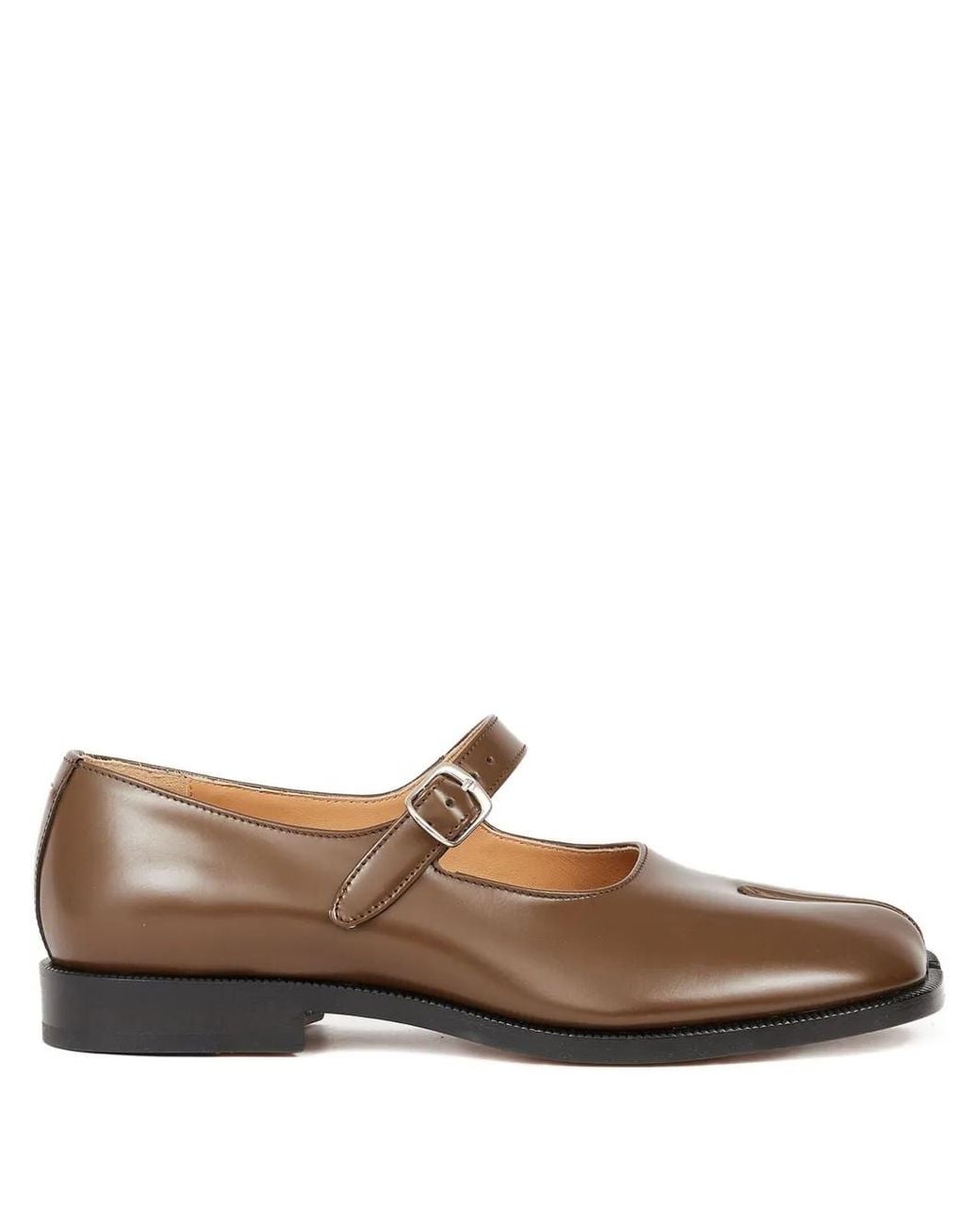 Maison Margiela Brown Tabi Split-Toe Pumps