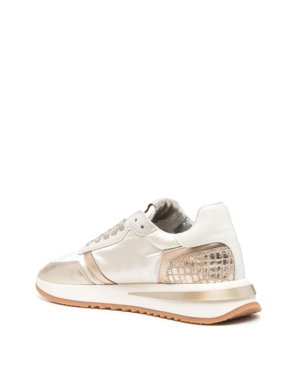 Philippe Model White Flat Shoes