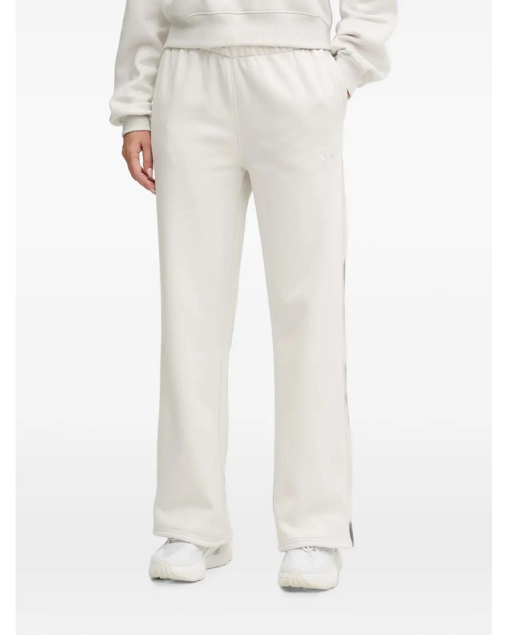 Under Armour White Icon Vida Track Pants