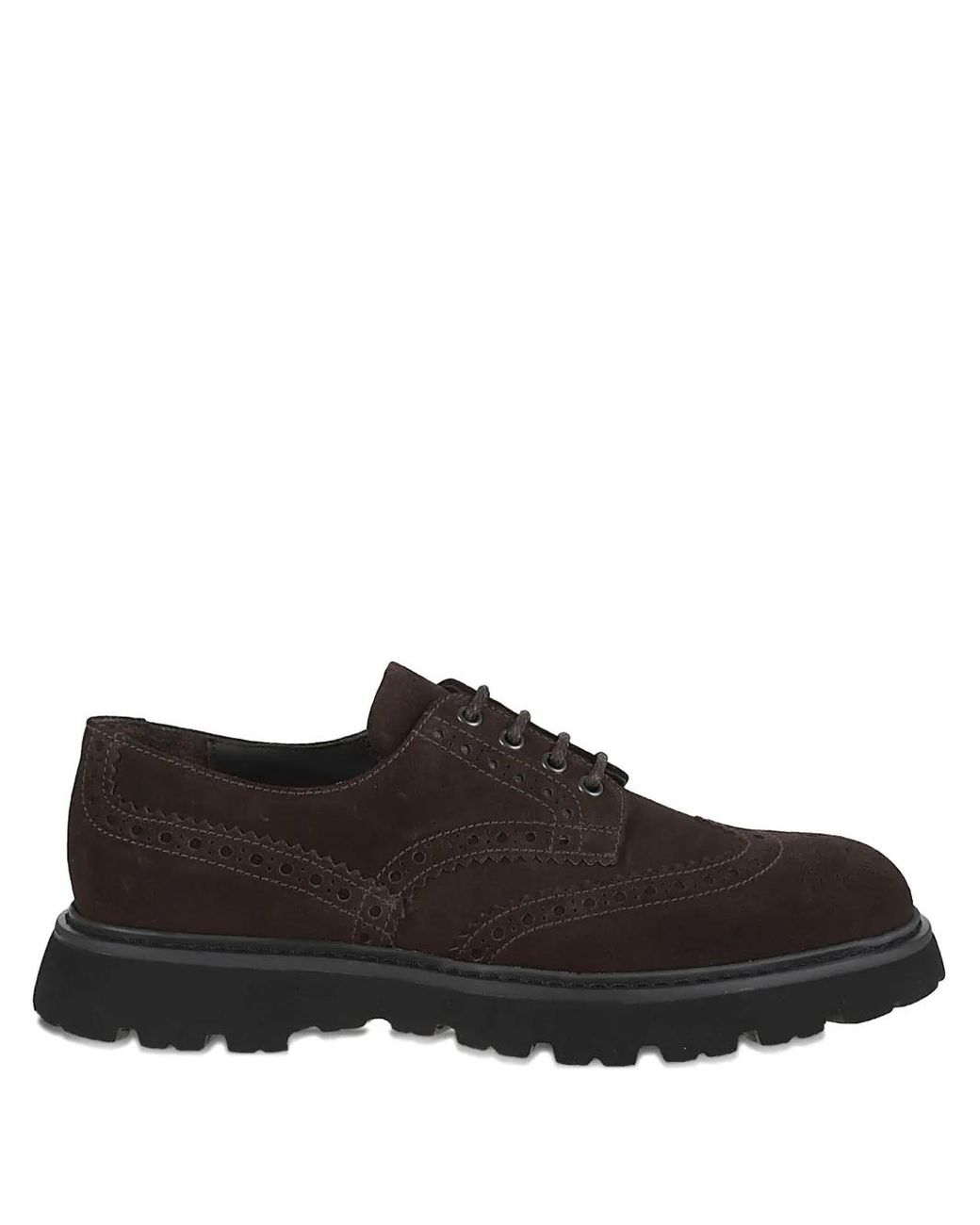 Doucal's Wingtip Derby-Schuhe in Brown für Herren