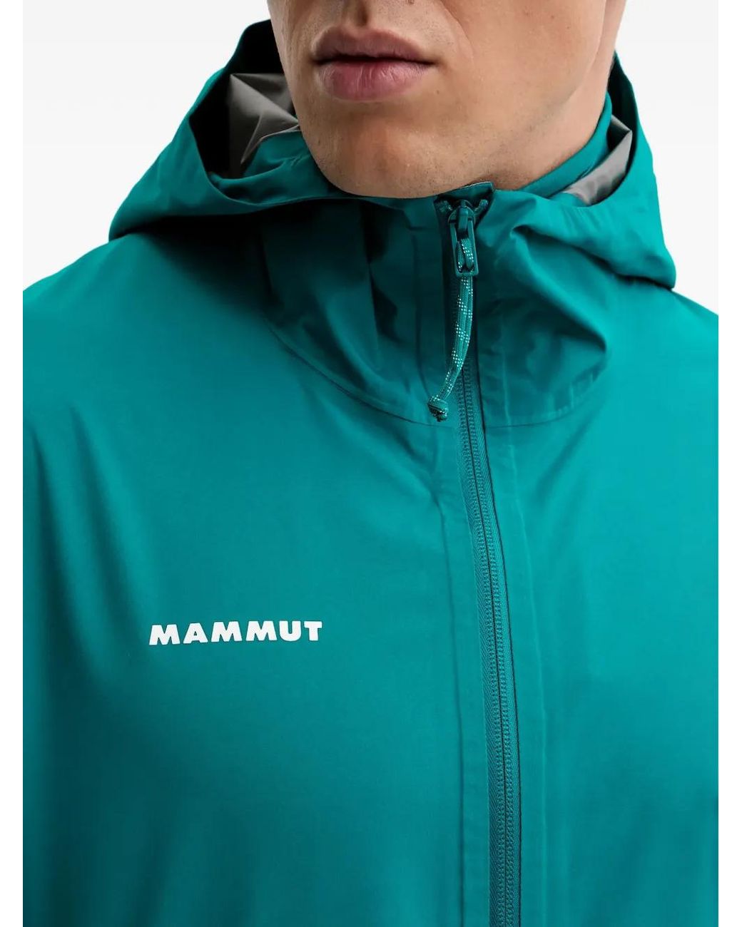 Mammut Blue Veste Zippée Linard Light Hs À Capuche for men