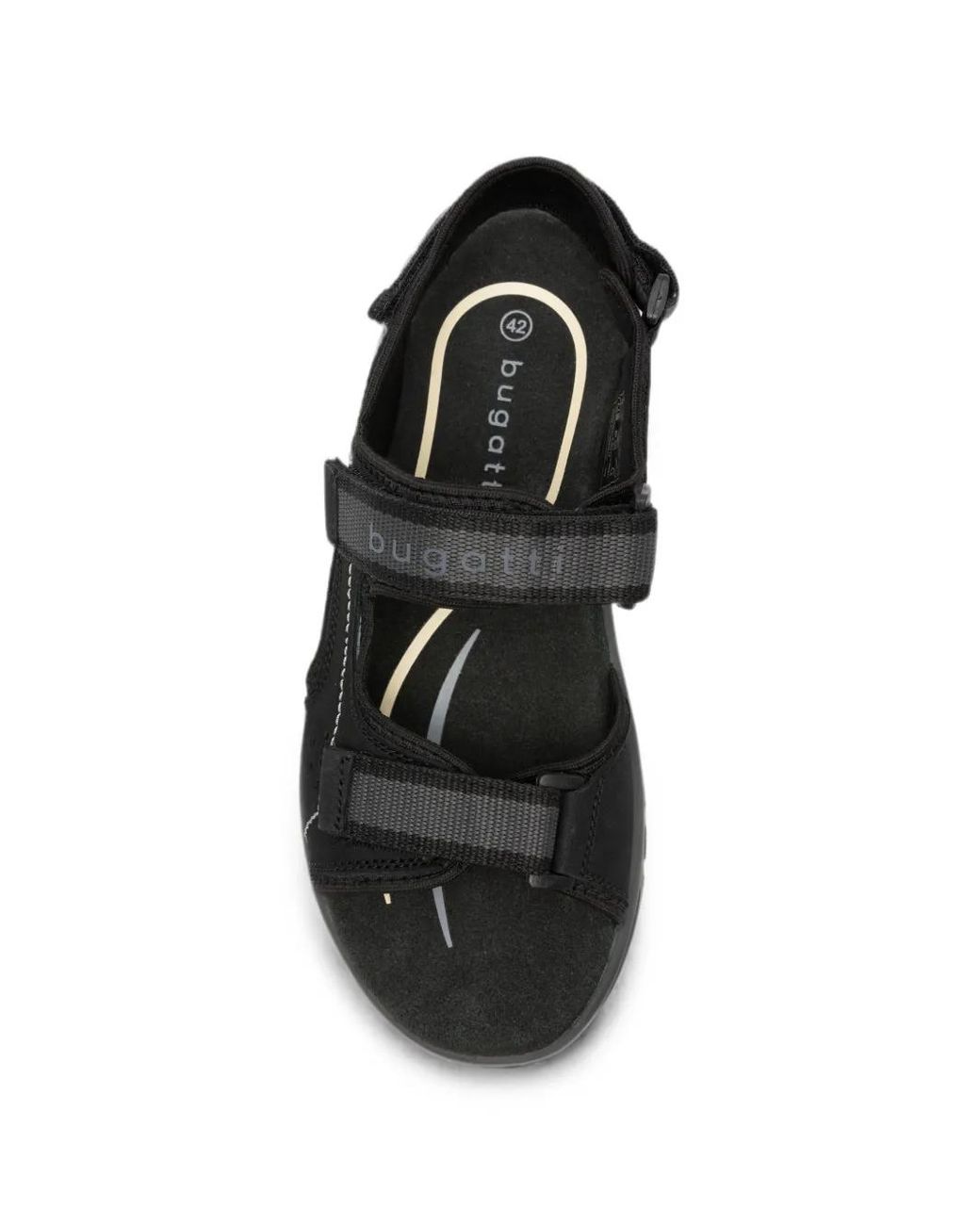 Bugatti White Touch-Strap Sandals for men