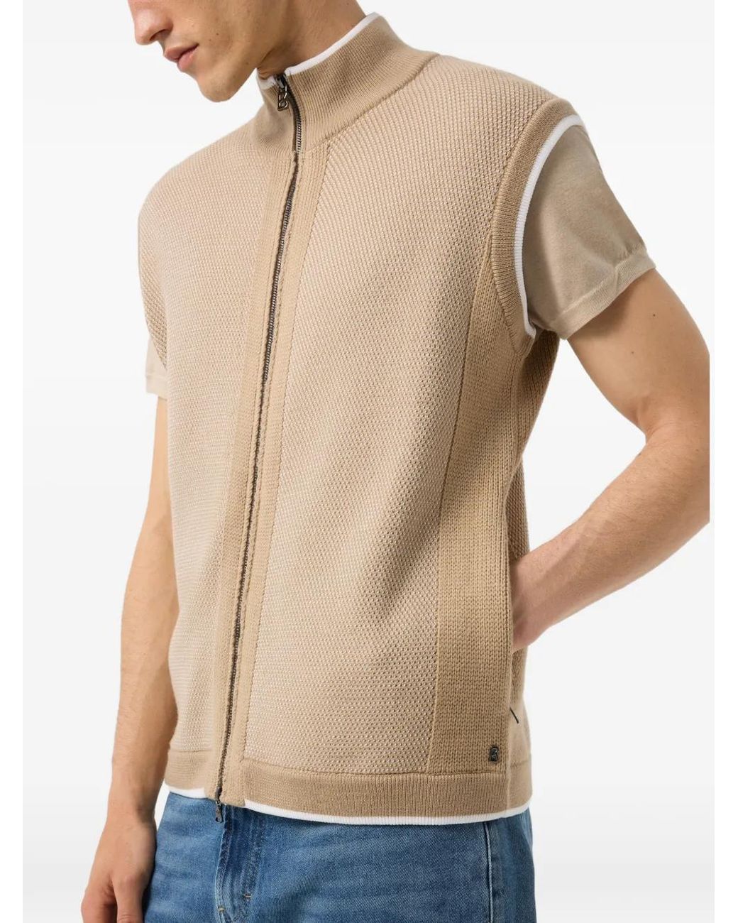 Bogner Blue Enzo Knitted Cardigan for men
