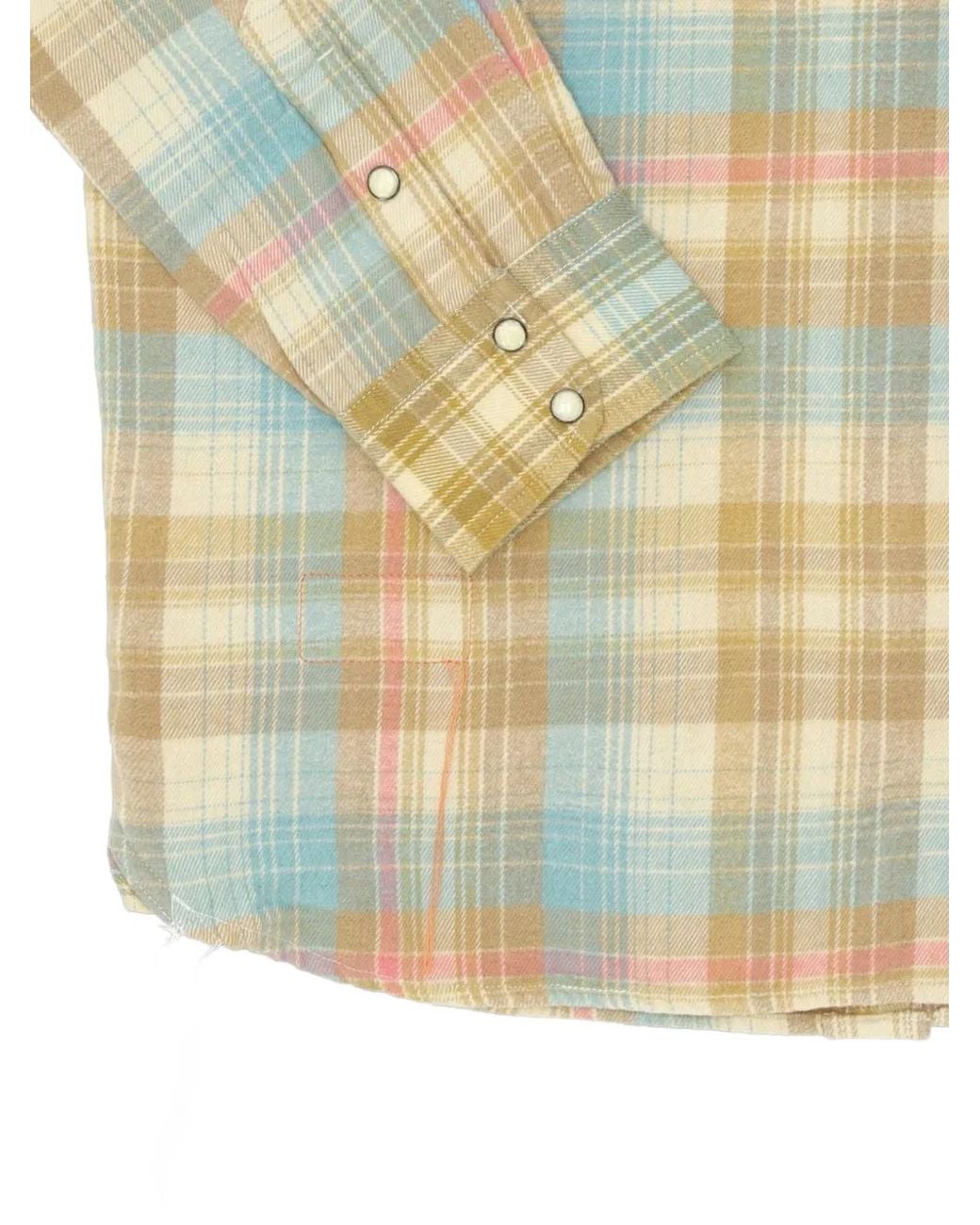 Fortela White Josh Check-Pattern Shirt for men
