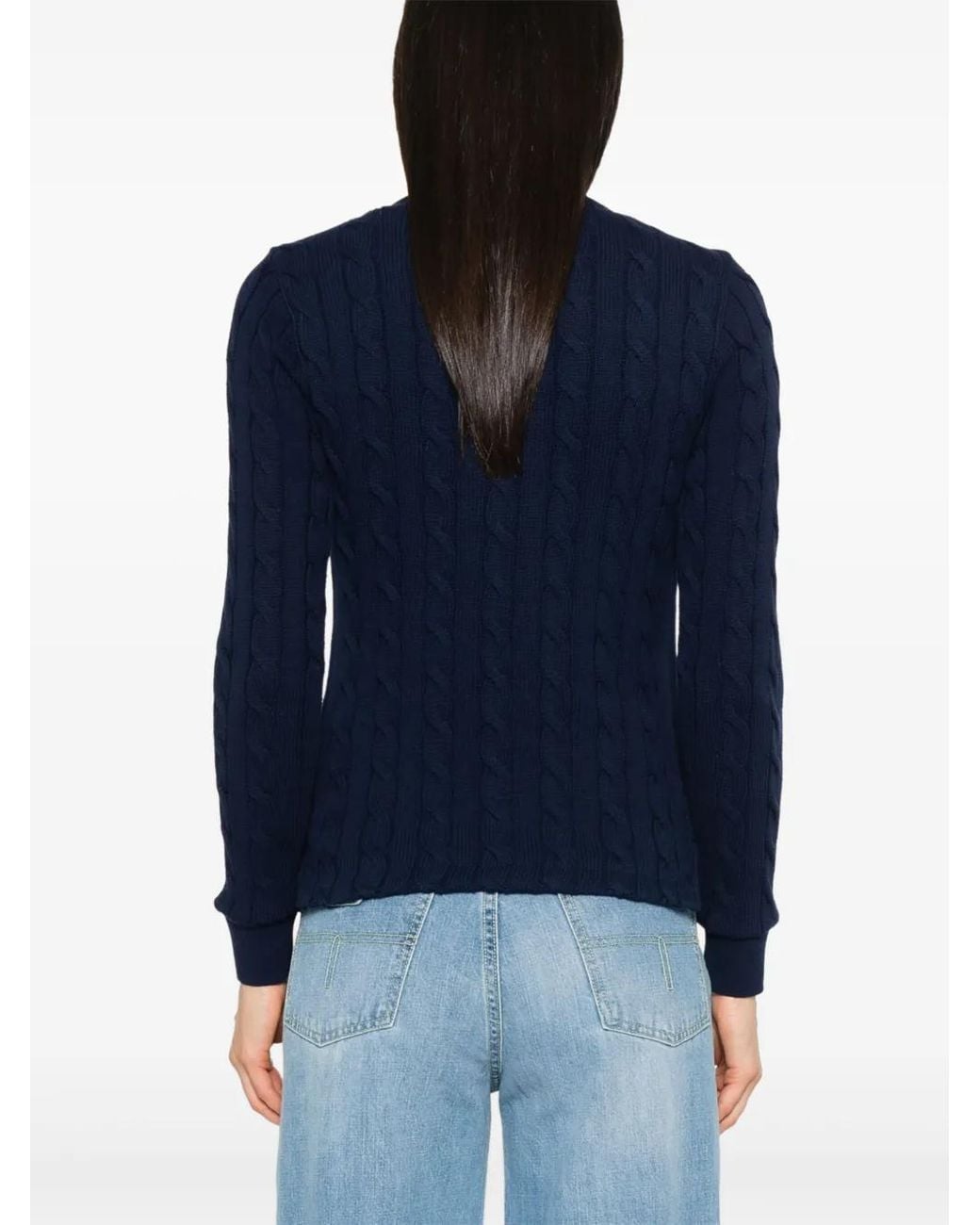 Polo Ralph Lauren Blue Long Sleeves Polo Shirt