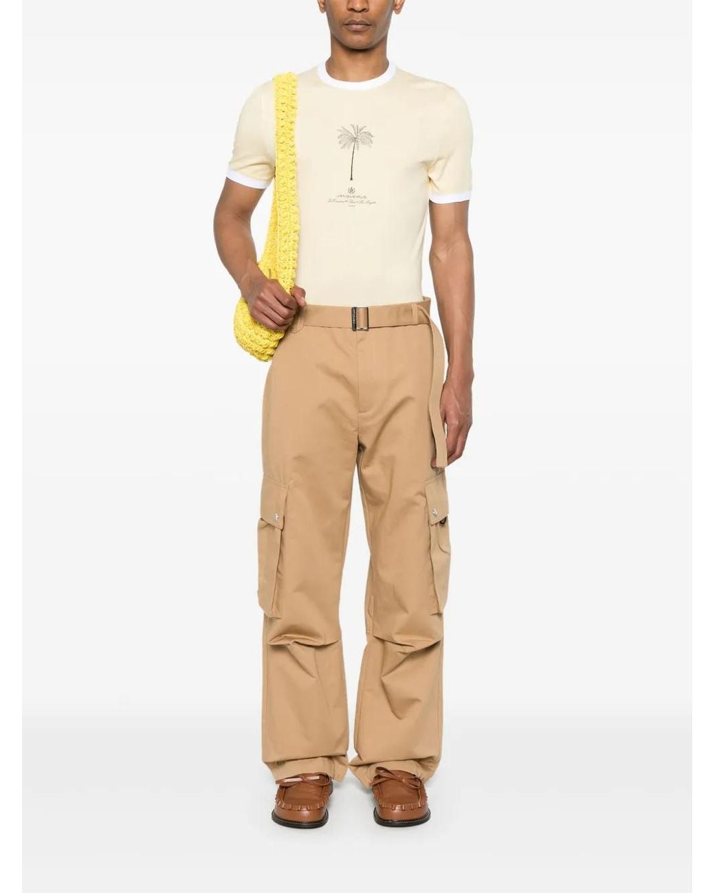 Jacquemus Natural Shorts for men