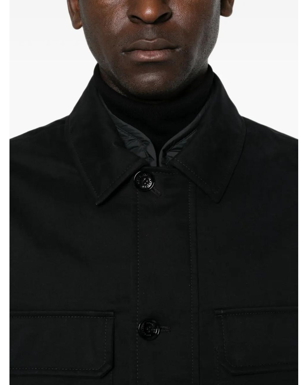 Abrigo Thaldrik Moncler de hombre de color Black