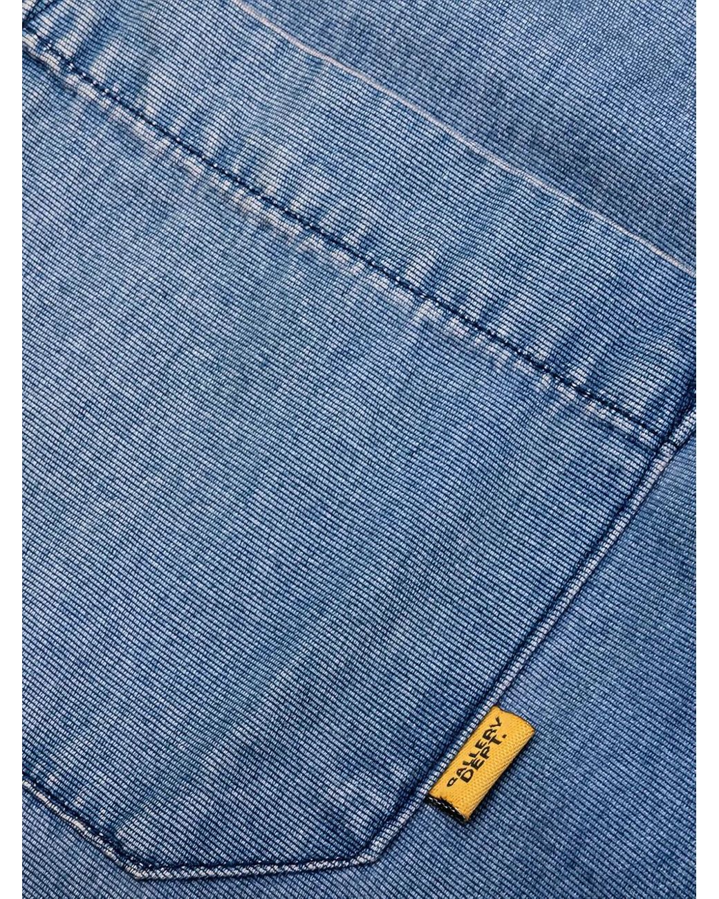 GALLERY DEPT. Blue Bartz Cotton Shirt