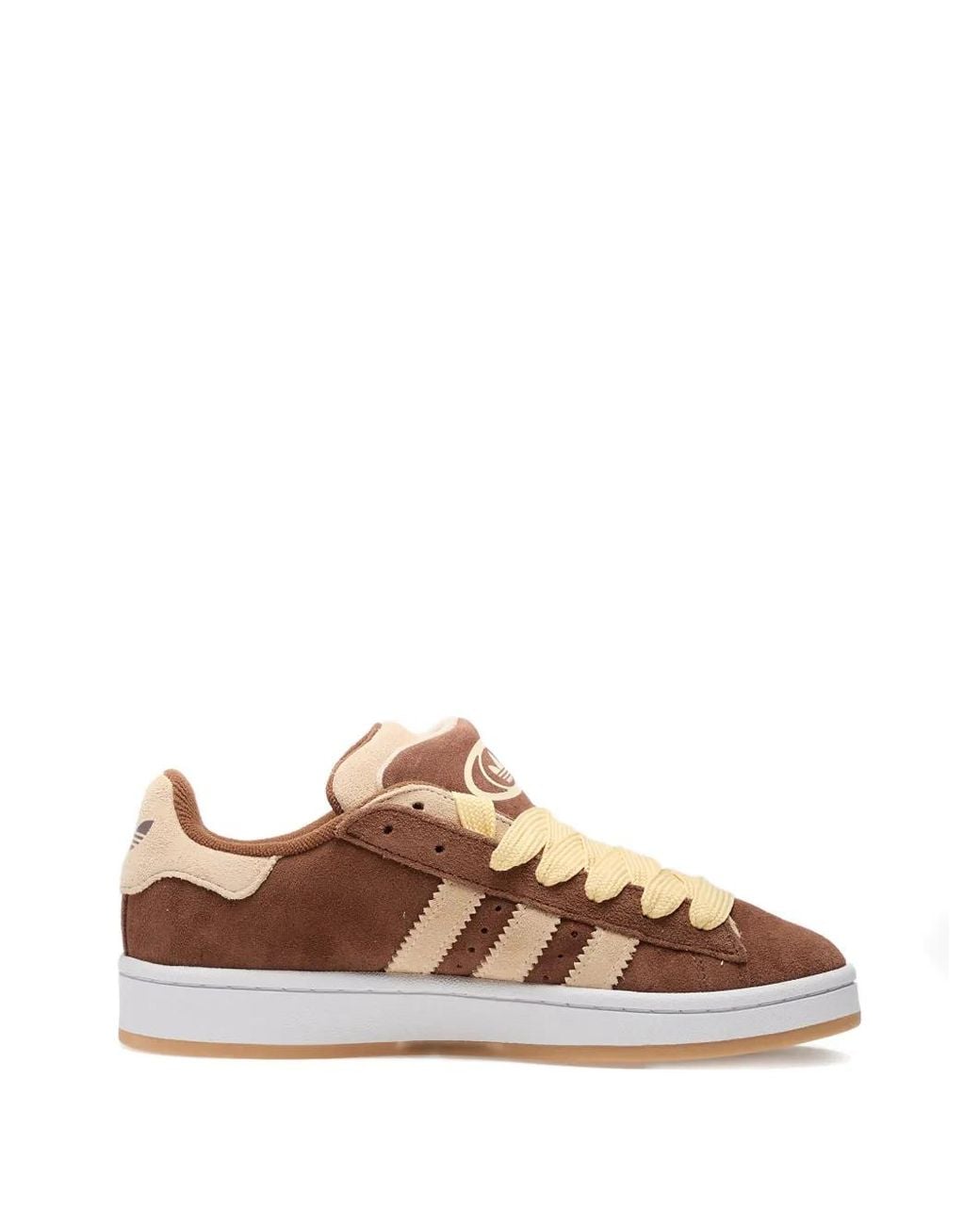 Adidas Brown Campus 00S Three-Stripe Sneakers