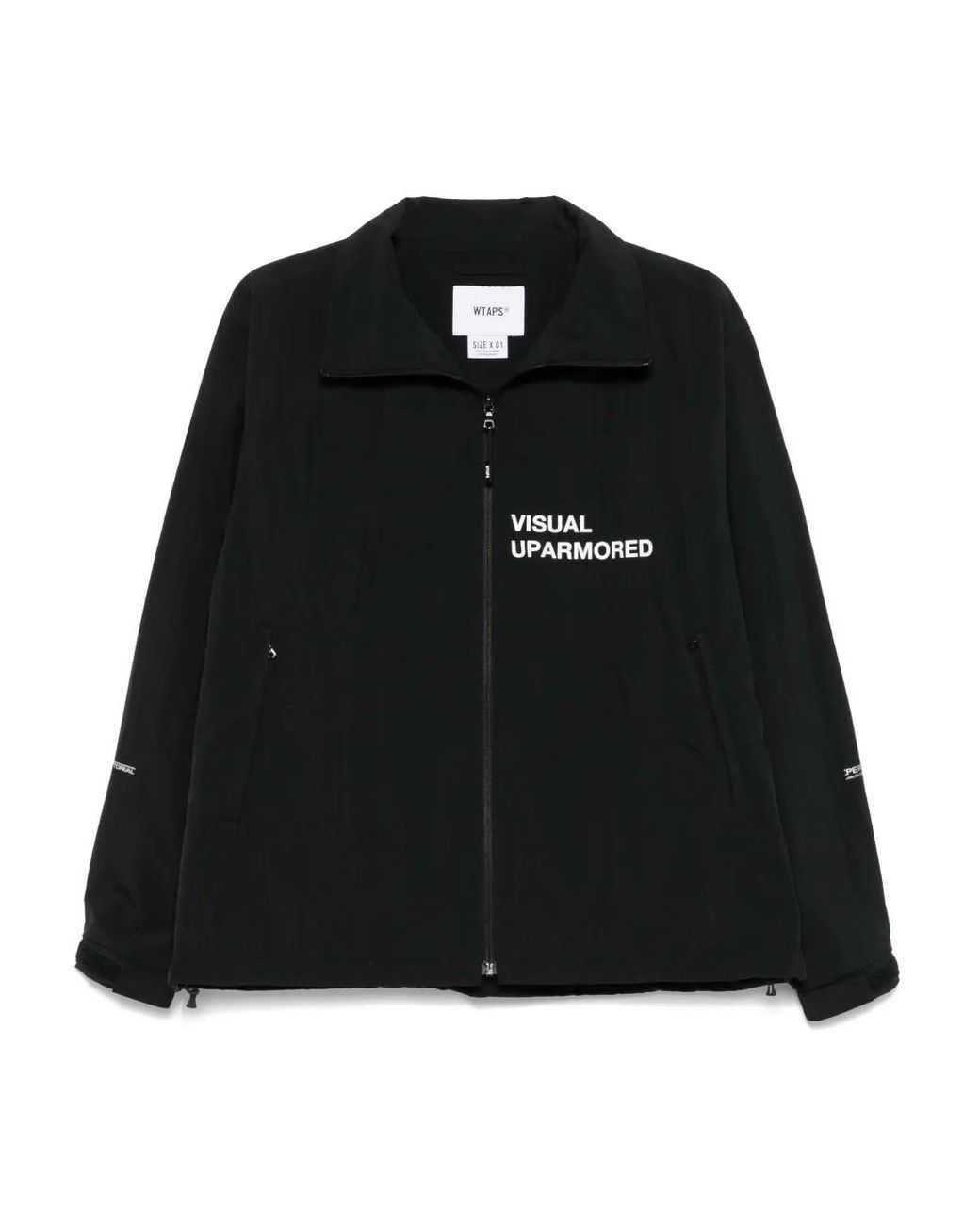 ジャケット・アウター WTAPS Track Jacket Nylon Tussah. Pertex WTAPS Tussah Pertex Track Jacket in Black for Men | Lyst