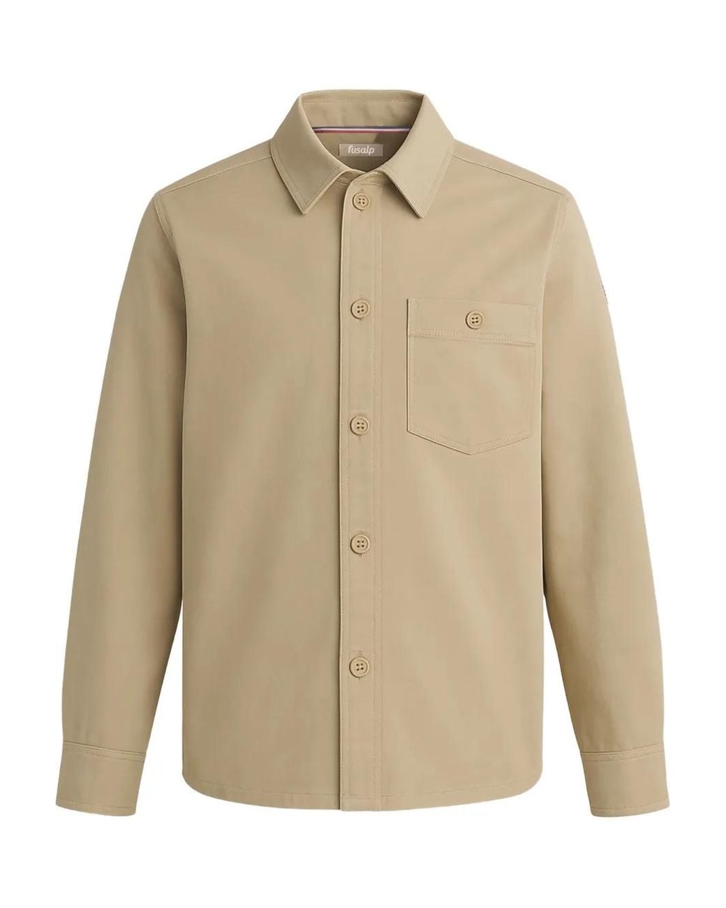 Camicia Olisen di Fusalp in Natural da Uomo